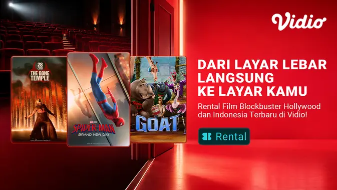 Vidio Luncurkan Fitur Rental, Sewa Film Hollywood Mulai Rp15.000