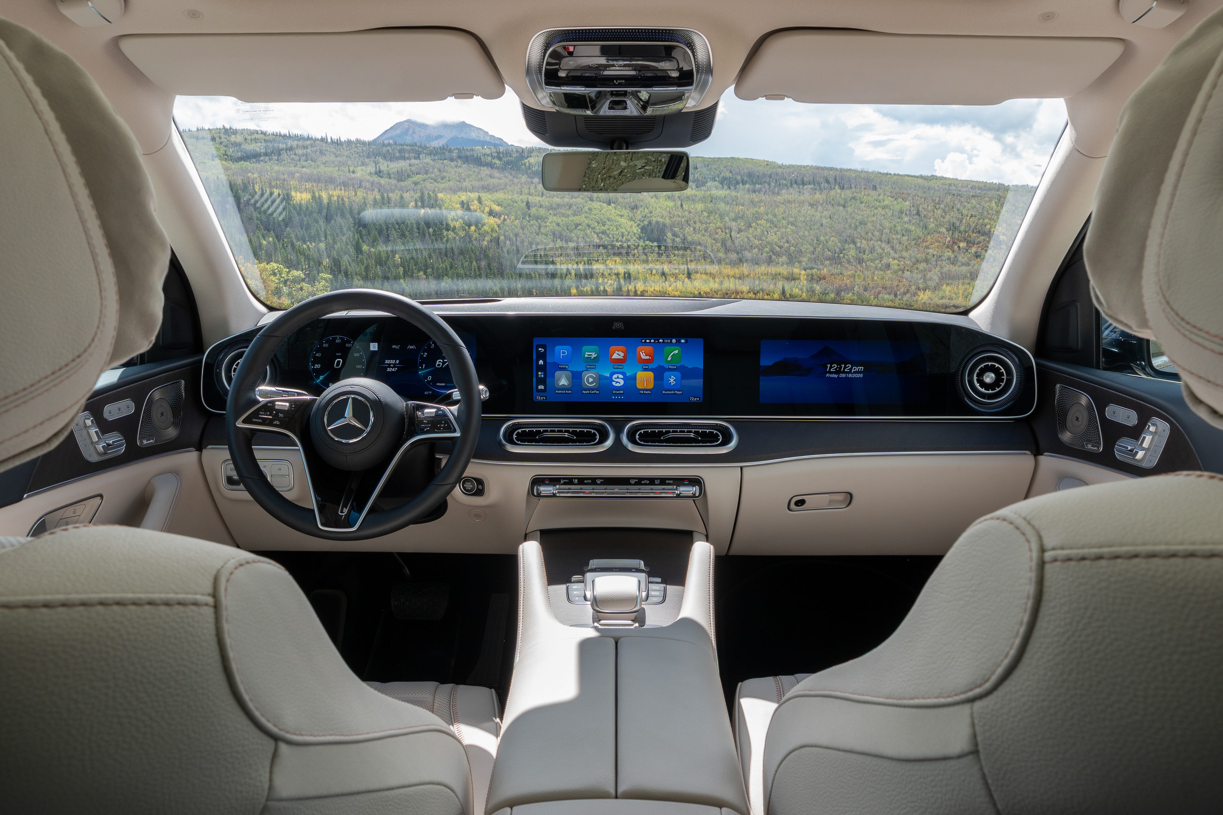 Interior Mercedes-Benz GLE, GLE Coupe, dan GLS 2027 Terlihat di Foto Resmi