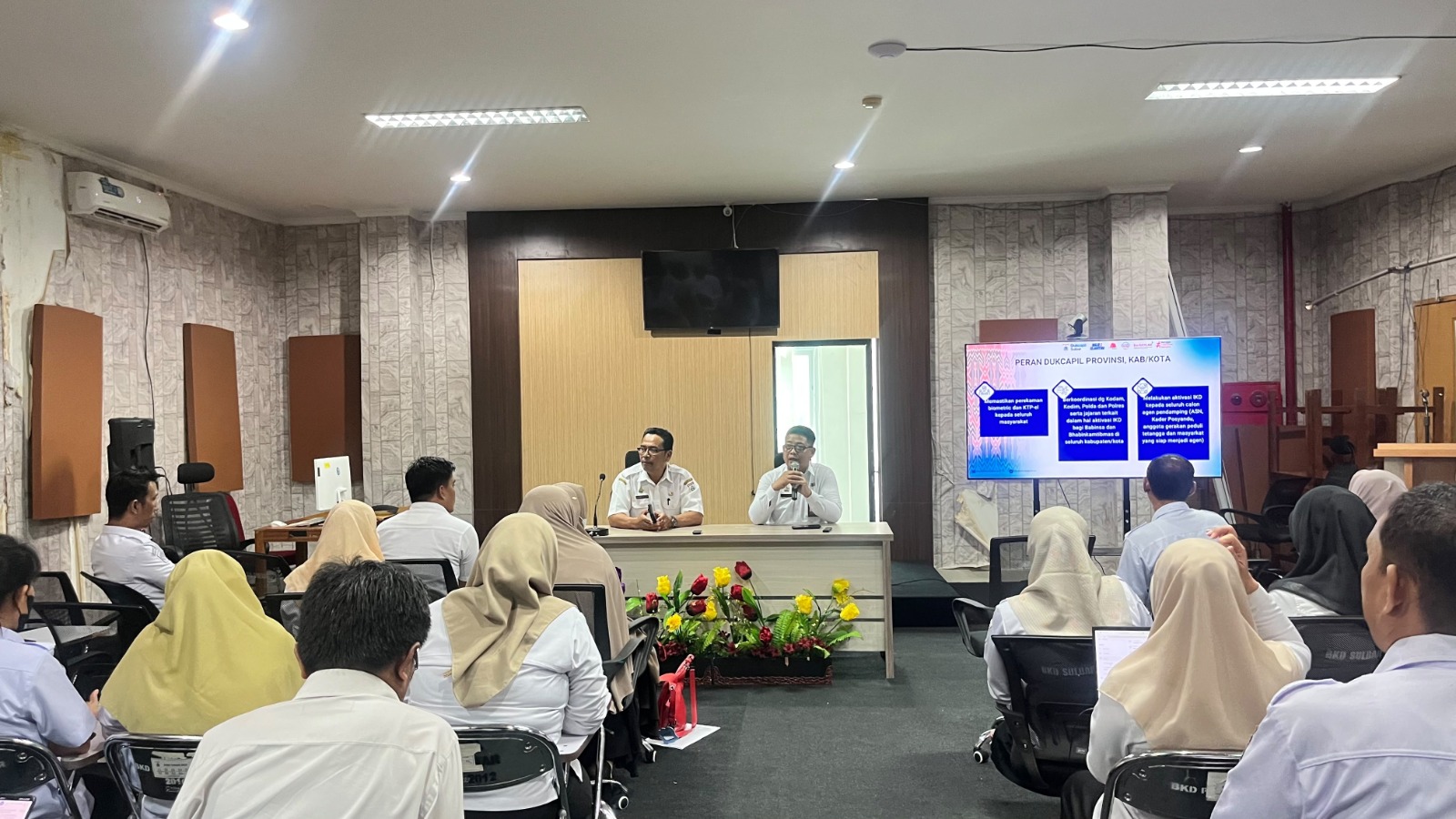 BKPSDM Sulbar Ikuti Pendampingan Aktivasi Identitas Kependudukan Digital bagi ASN di Mamuju