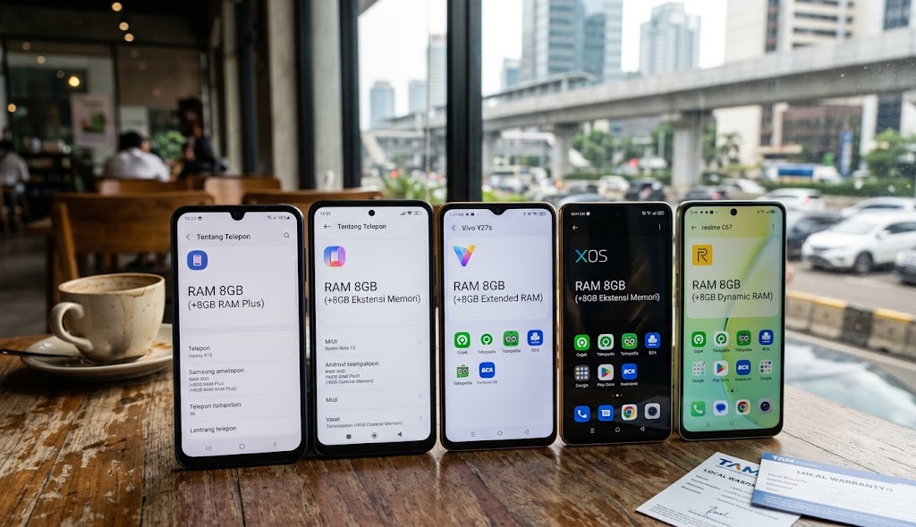 7 HP Android 2 Jutaan RAM Besar yang Ngebut