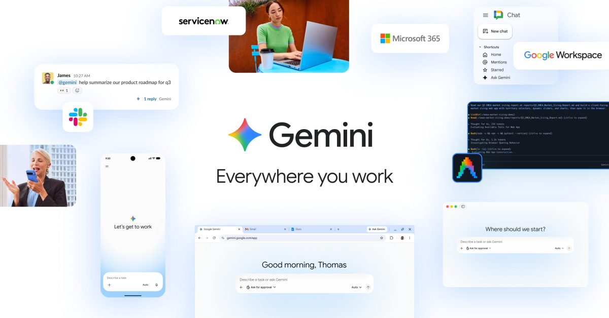 Google Cloud Rilis Gemini Agent, Agen AI Universal untuk Kerja