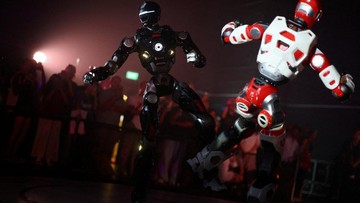 Robot Humanoid Adu Jotos di Ring, Turnamen ARC Perdana Digelar di Singapura