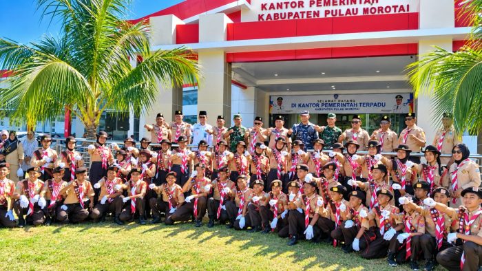 1.500 Pramuka Pulau Morotai Ramaikan Morofest 2026, Ikut Bakti Akbar hingga Pra Festival