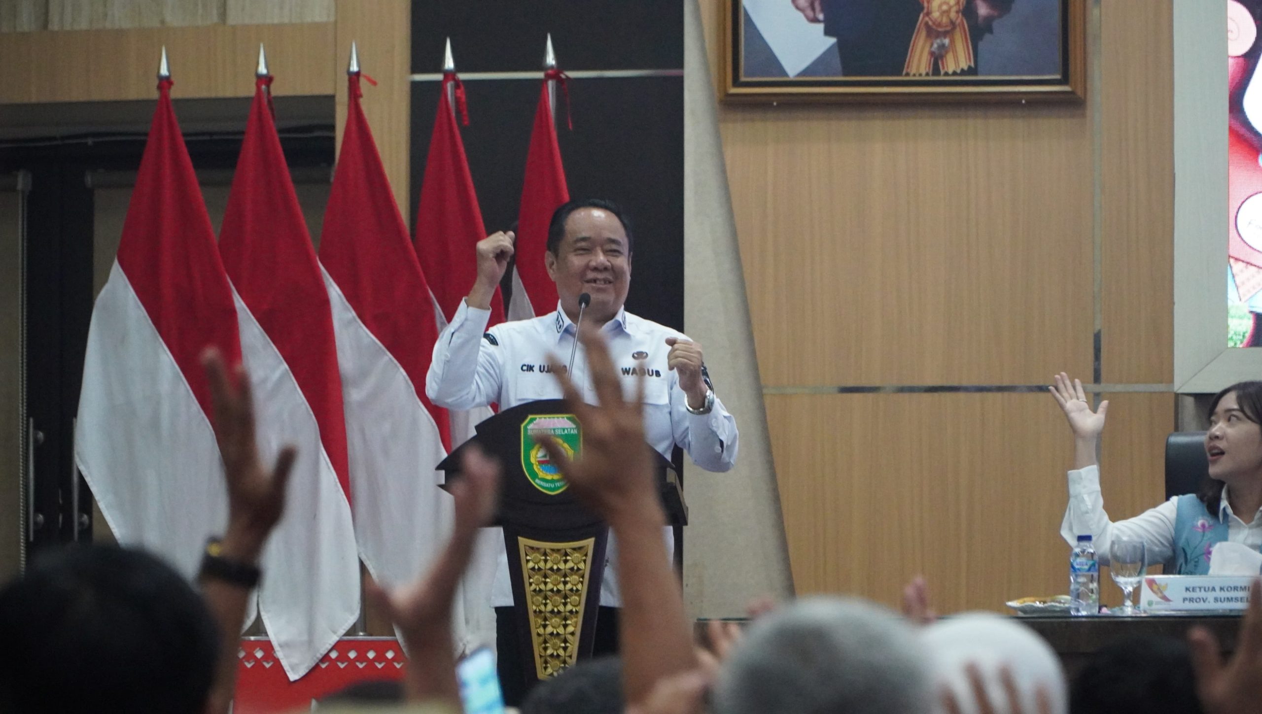 Muara Enim Tuan Rumah FORPROV II KORMI Sumsel 20-26 November 2026, Wagub Cik Ujang Pimpin Rapat Panitia