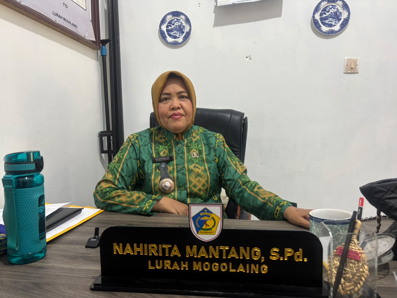 Lurah Mogolaing Nahirita Mantang Genjot PBB dan Retribusi Sampah, Capaian Retribusi Tembus 100 Persen