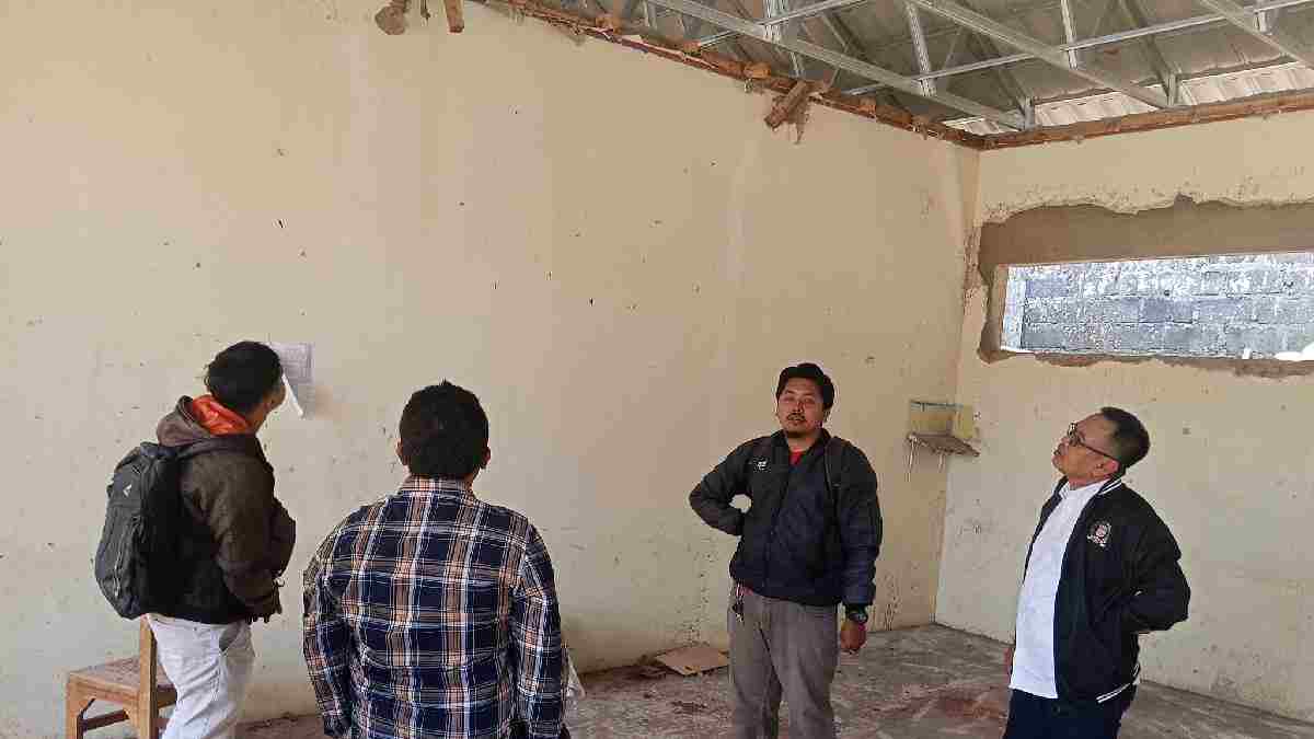 Komisi D DPRD Ciamis Turun Cek Revitalisasi SMPN 2 Banjarsari, Ingatkan Panitia Tak Ubah Struktur Bangunan