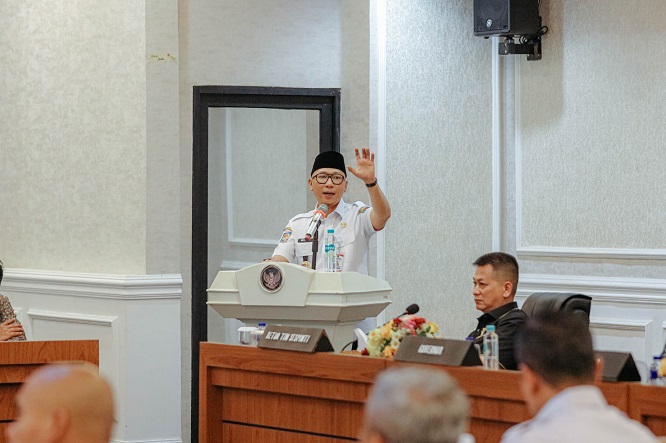Gubernur Lampung Beberkan Strategi Ekonomi Desa di Depan Peserta Sespimti Polri, Andalkan 2.000 Desa Pupuk Hayati