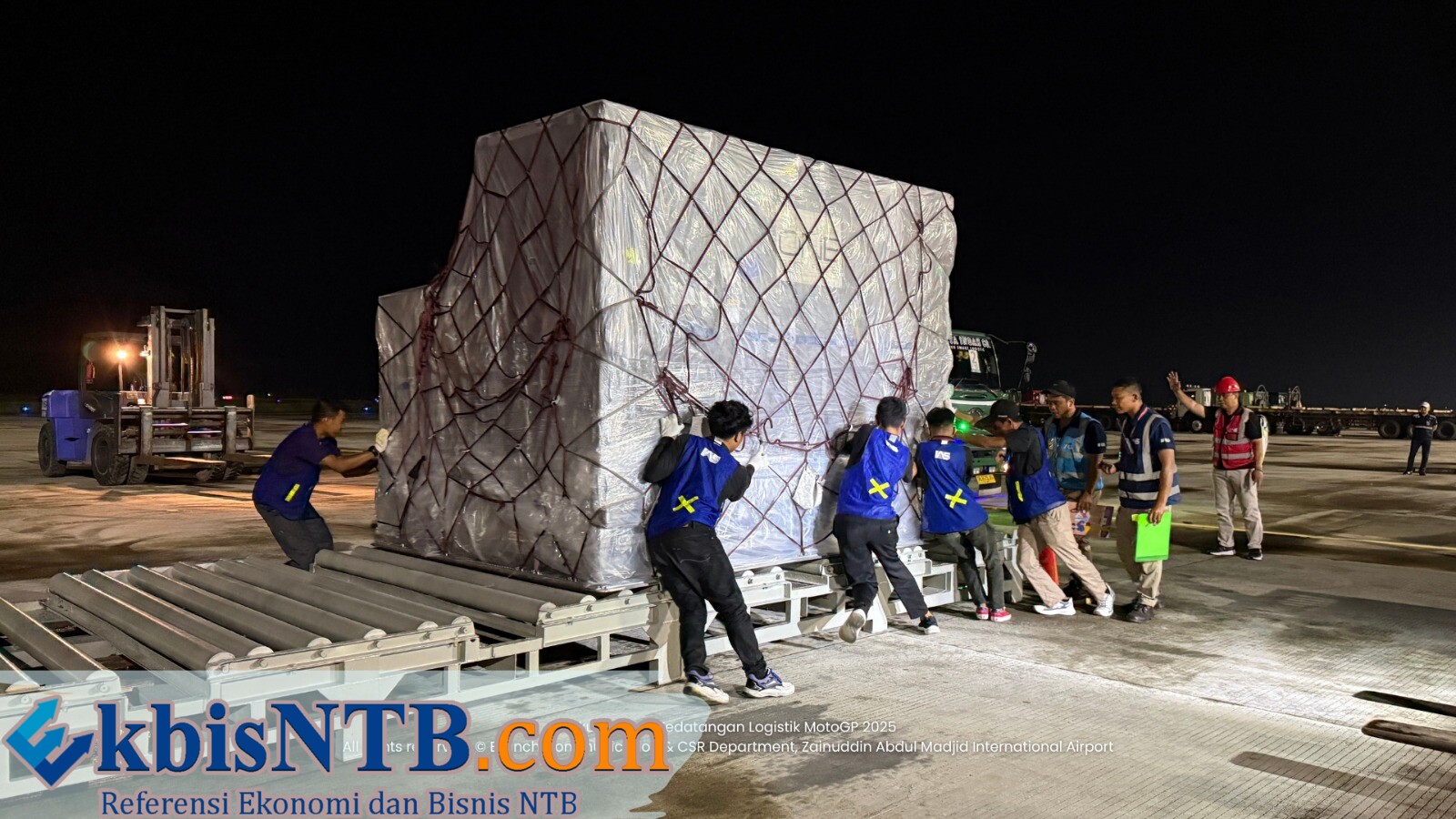 Pembalap MotoGP hingga Logistik 428 Ton Tiba di Lombok, ITDC Perkuat Jalur Laut Surabaya-Lembar
