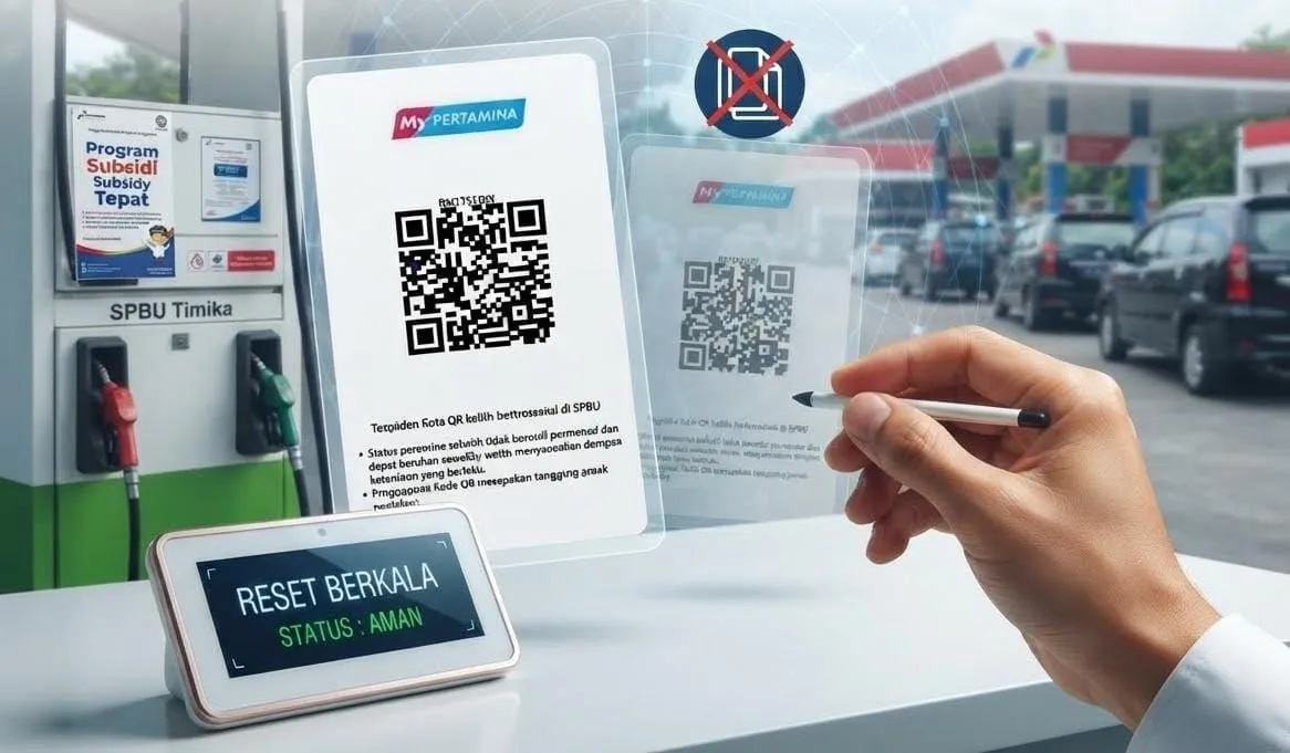 Barcode BBM Bersubsidi Ditemukan Ganda di Mimika, Warga Diminta Reset Berkala