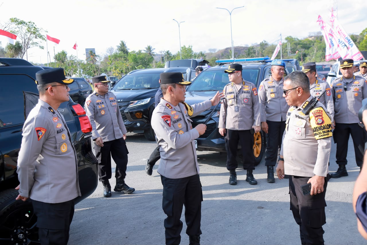 Kapolda NTB Uji Jalur Penonton MotoGP Mandalika dari Bundaran Sunggung hingga Sirkuit