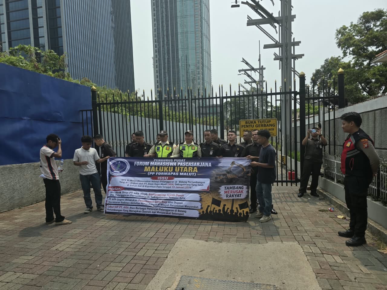 PP FORMAPAS Malut Desak Menteri ESDM dan Lingkungan Hidup Usut 14 Pelanggaran PT ARA di Halmahera Timur