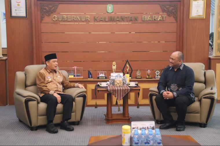 Gubernur Kalbar Ria Norsan Terima Konsul Malaysia Ilham Juhri, Bahas Penguatan Perdagangan Lintas Batas Aruk-Entikong-Badau