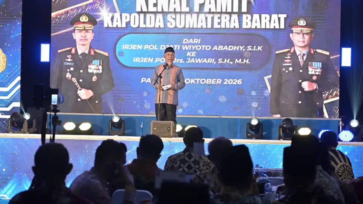 Gubernur Mahyeldi Sambut Kapolda Sumbar Baru Irjen Pol Jawari, Soroti Sinergi Forkopimda