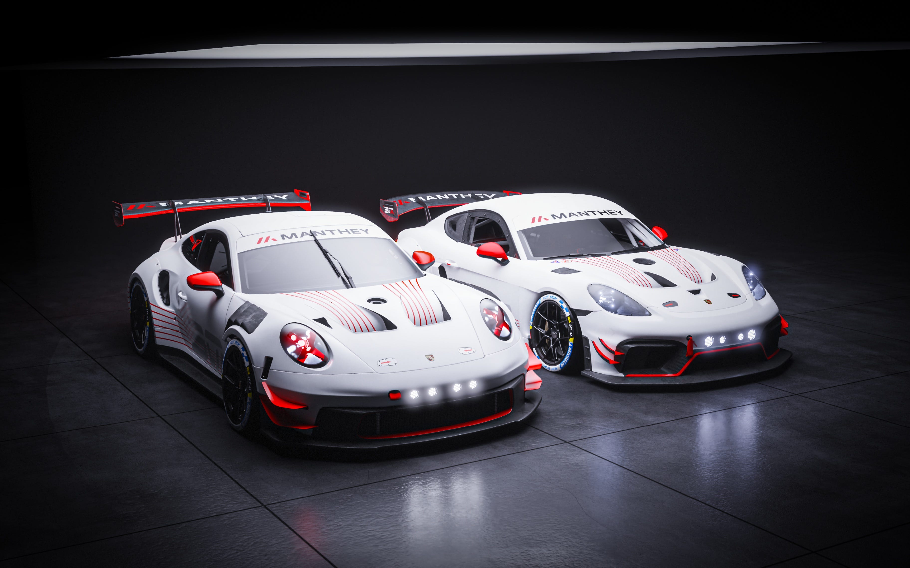 Manthey Rilis Porsche 911 GT3 Cup MR 30 dan 718 GT4 RS Clubsport MR 30