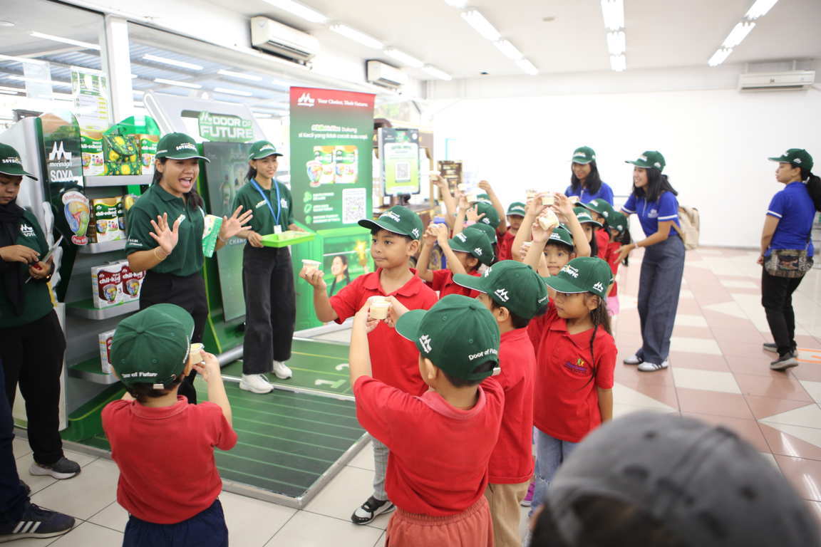 Morinaga Soya Ajak Anak Denpasar Percaya Diri Lewat Soyalympic