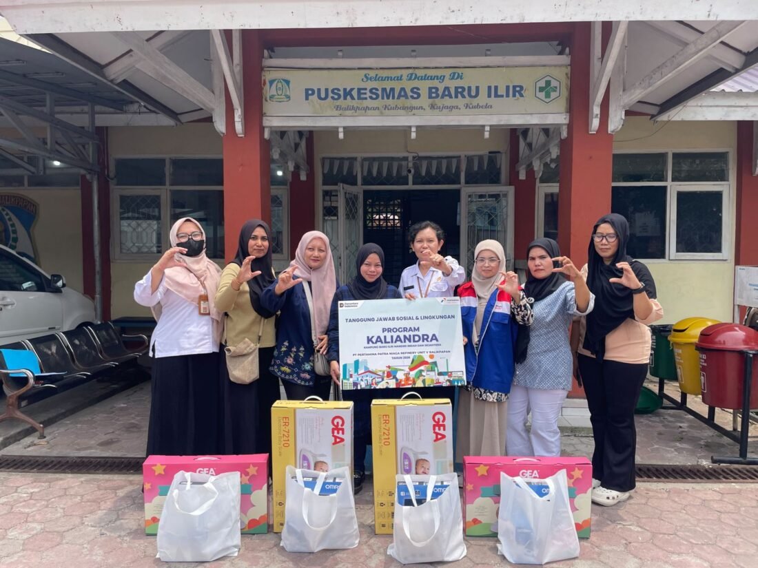 Pertamina Patra Niaga Bantu 4 Posyandu Balikpapan Cegah Stunting