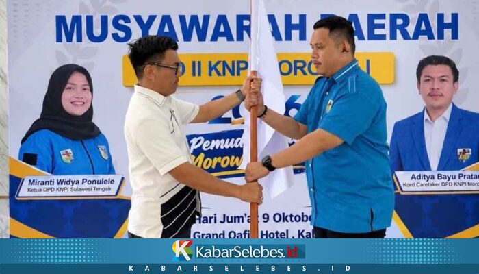 Ahmad Dizza Yusran Pimpin KNPI Morowali 2026–2029, Siap Perluas Jangkauan 29 Organisasi Kepemudaan