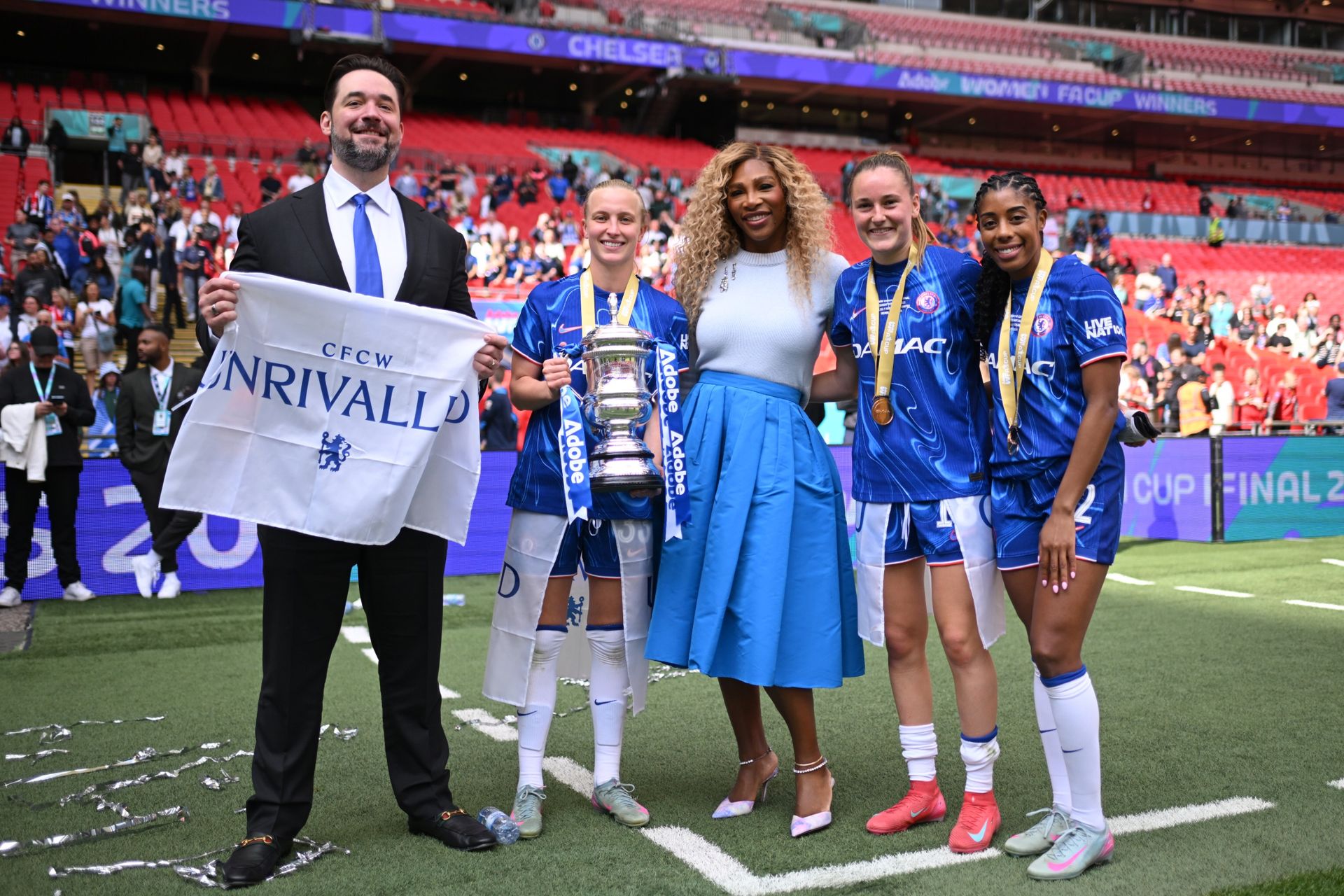 Alexis Ohanian Isyaratkan Terobosan Baru Chelsea Women Usai Pindah ke Stamford Bridge