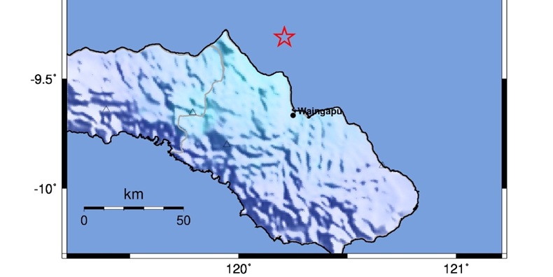 Gempa M4,7 Guncang Sumba Timur Dini Hari, Warga Kambaniru Terbangun saat Rumah Bergetar