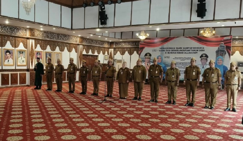 Gubernur Jambi Al Haris Lantik 13 Pejabat Eselon II, Ini Daftar Lengkapnya