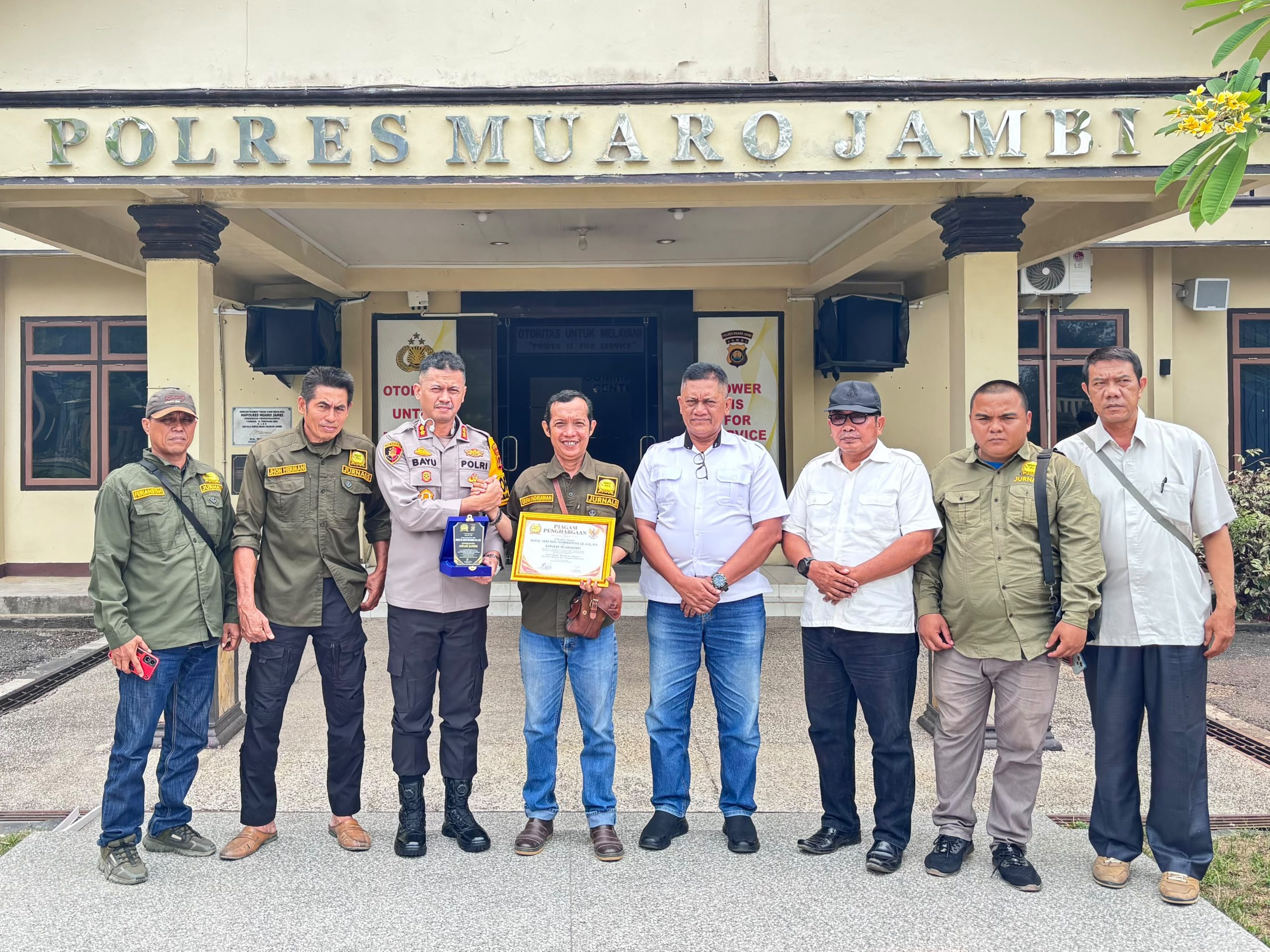 Kapolres Muaro Jambi Terima Audiensi AWaSI Jambi, 18 Kasus Karhutla Ditangani Sepanjang 2026