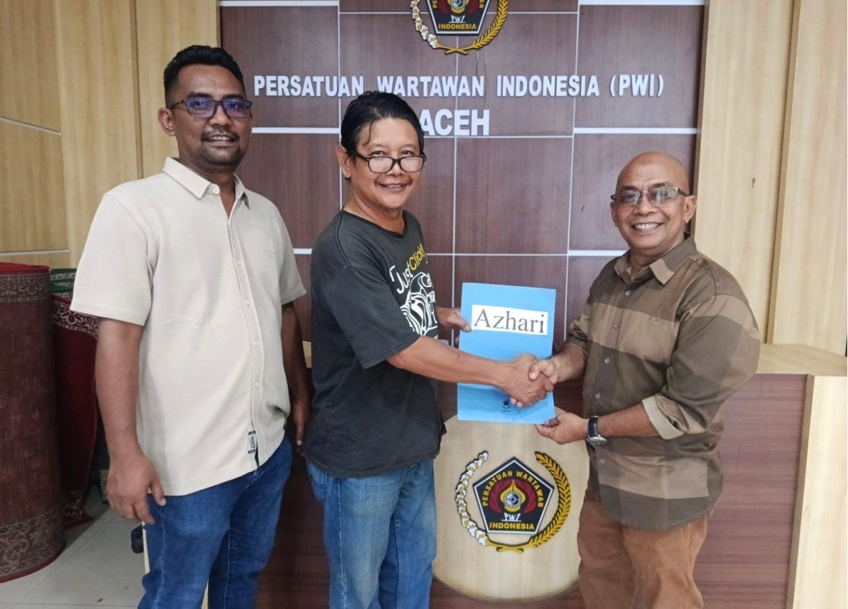 Azhari Daftar Bakal Calon Ketua Dewan Kehormatan PWI Aceh, Bursa Kandidat Jadi Tiga Nama