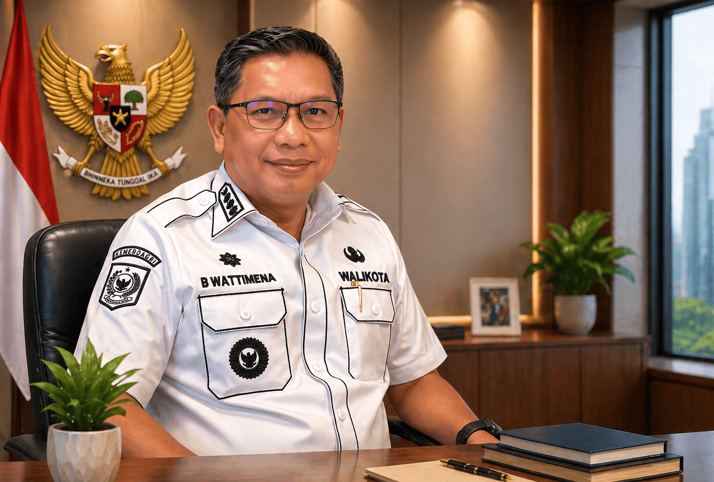 Dari Jualan Es Keliling hingga Balai Kota, Perjalanan Hidup Wali Kota Ambon Bodewin Wattimena