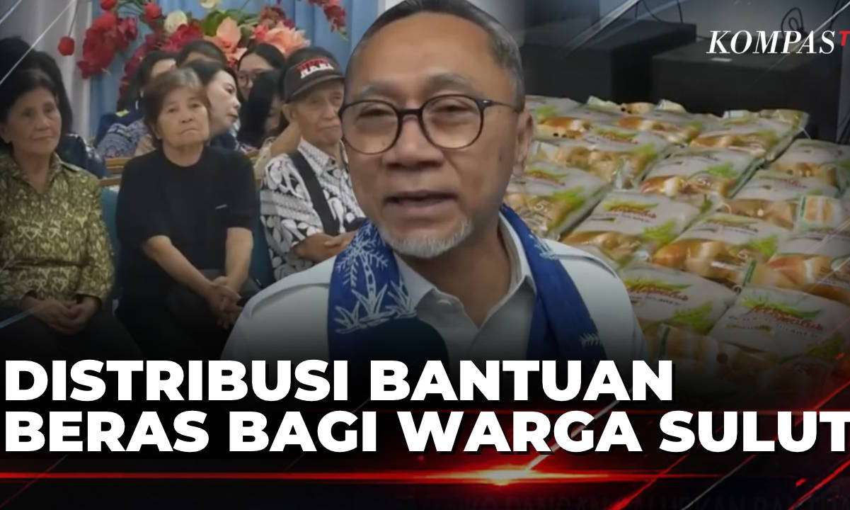 Menko Pangan Zulhas Salurkan Beras 30 Kg untuk Warga Sulut, Bantuan Periode Oktober-Desember