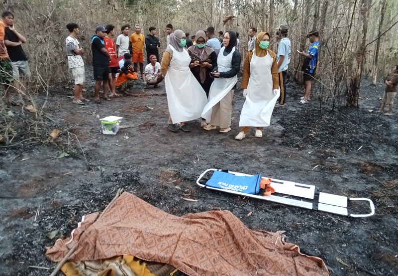 Lansia 76 Tahun di Karanganyar Tewas Terbakar di Kebun Jati Jumapolo, Polisi Sebut Tanpa Tanda Kekerasan