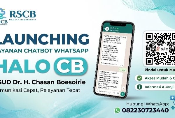 RSUD Chasan Boesoirie Ternate Luncurkan HALO CB, Layanan Chatbot untuk Akses Informasi dan Pengaduan Pasien