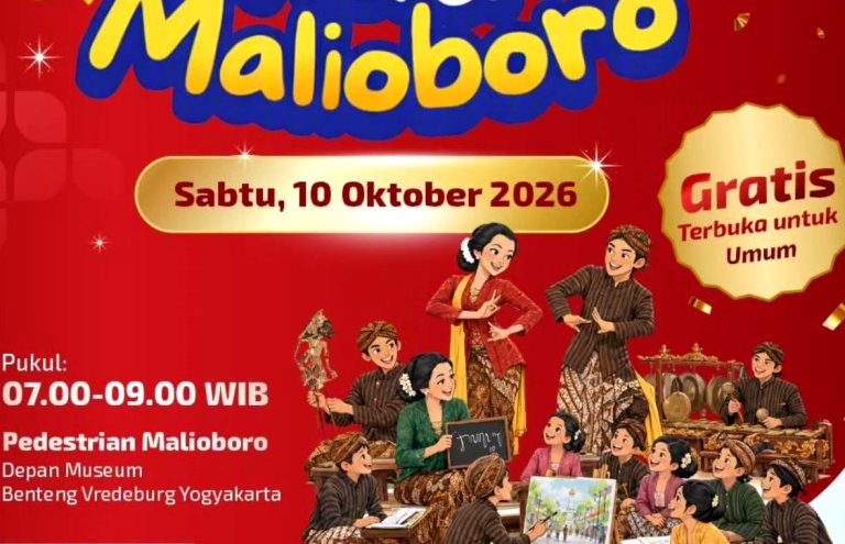 Setu Sinau ing Malioboro Kembali Digelar Sabtu Pagi, Tiga Kelas Budaya Gratis untuk Umum