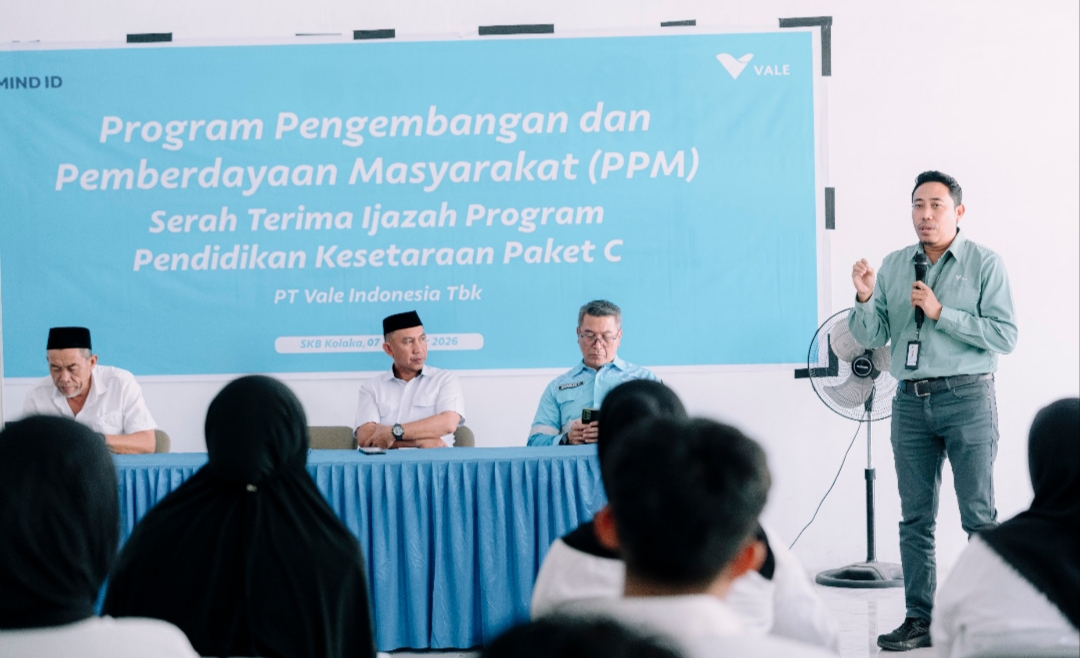 PT Vale Indonesia Dukung Program Paket C di Kolaka, 4 Kecamatan Jadi Sasaran Peserta