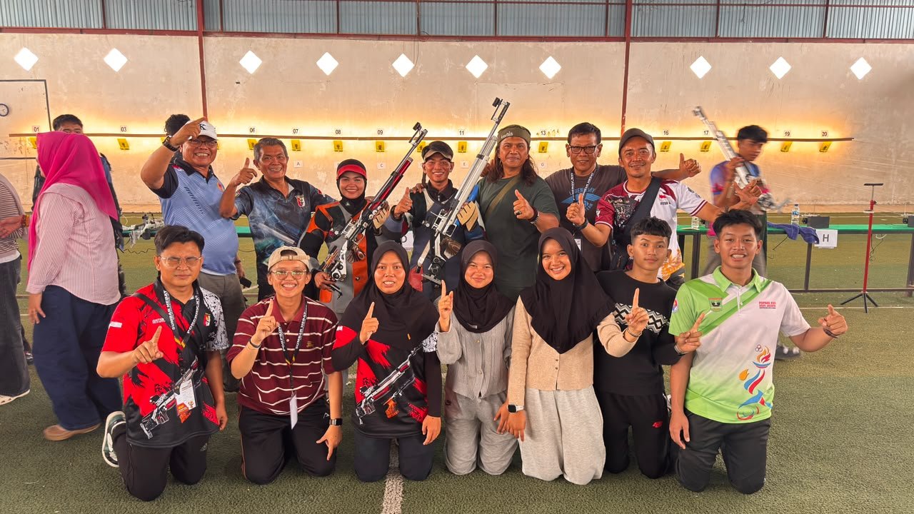 Cabor Menembak Kota Solok Juara Umum Porprov XVI Sumbar 2026, Bawa Pulang 4 Emas, 2 Perak, 4 Perunggu