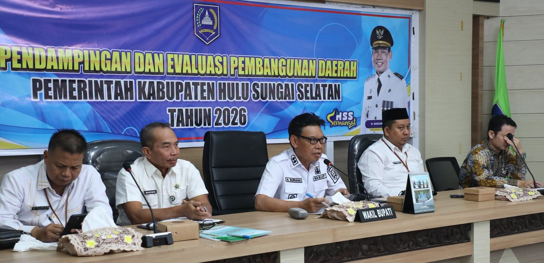 Wabup HSS Soriani Minta Dispera KPLH-P Benahi Taman Rusak dan Genjot PAD dari Potensi Daerah