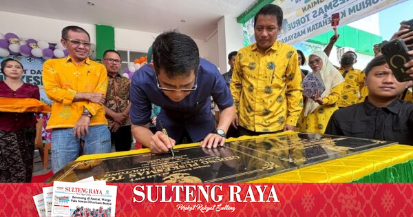 Bupati Parigi Moutong Resmikan Puskesmas Torue dan Laboratorium Kesehatan Masyarakat