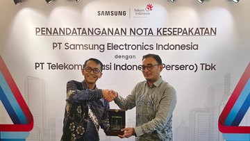 Samsung dan Telkom Teken MoU Solusi AI-IoT untuk Bisnis Indonesia