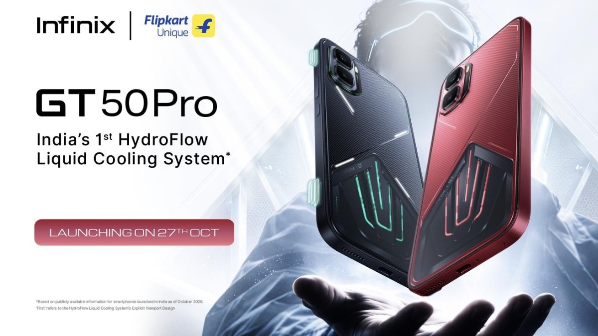Infinix GT 50 Pro Meluncur di India, Bawa Liquid Cooling HydroFlow