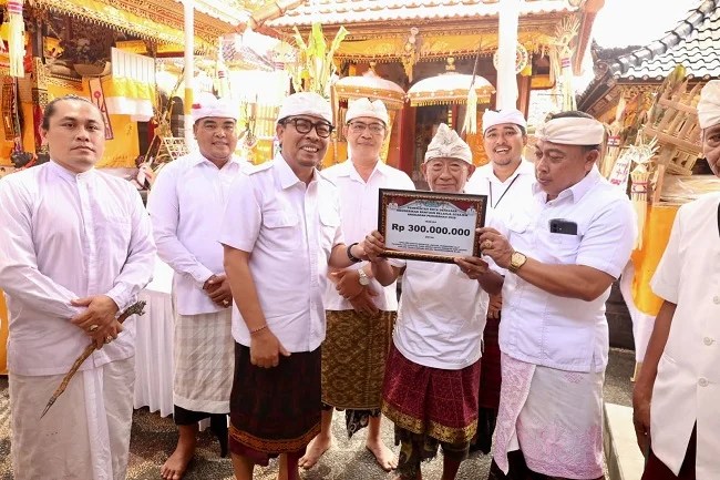 Wawali Denpasar Arya Wibawa Hadiri Karya Ngenteg Linggih di Pura Sekar Jepun Kerobokan, Puncak Upacara 14 Oktober 2026