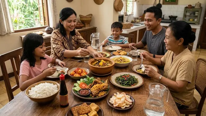 Menu Keluarga Seminggu: Kombinasi Lauk dan Sayur agar Tak Bosan
