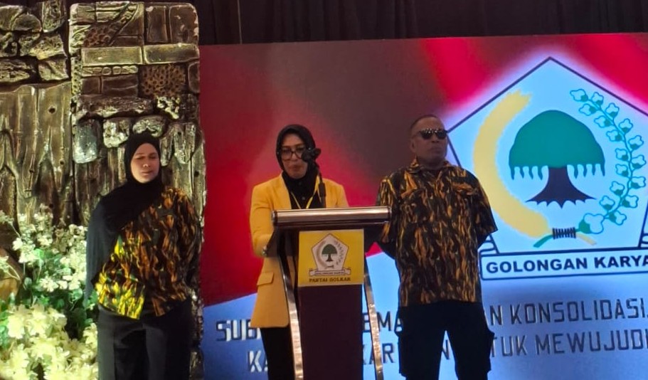 Ely Toisutta Pimpin Golkar Kota Ambon, Targetkan Fraksi Lengkap di DPRD