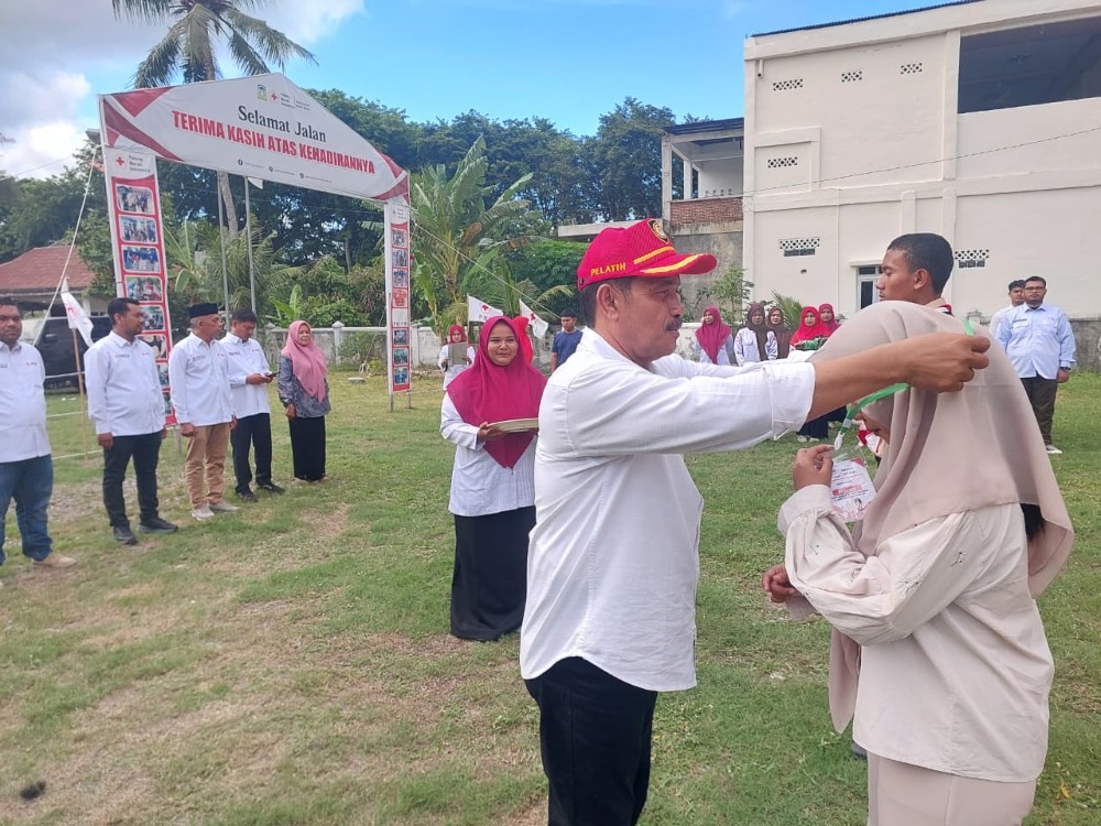 PMI Aceh Besar Siapkan 250 Kader Remaja PMR Hadapi Bencana, Dimulai dari 80 Pelajar