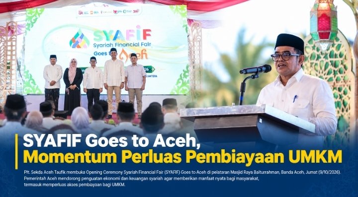 Pemerintah Aceh Dorong Ekonomi Syariah di Banda Aceh, Targetkan Akses Pembiayaan UMKM dan Industri Halal