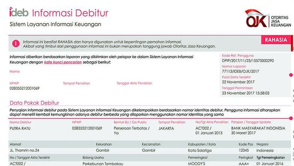 Cara Membersihkan Skor Kredit Buruk di SLIK OJK, Ini Tahapannya
