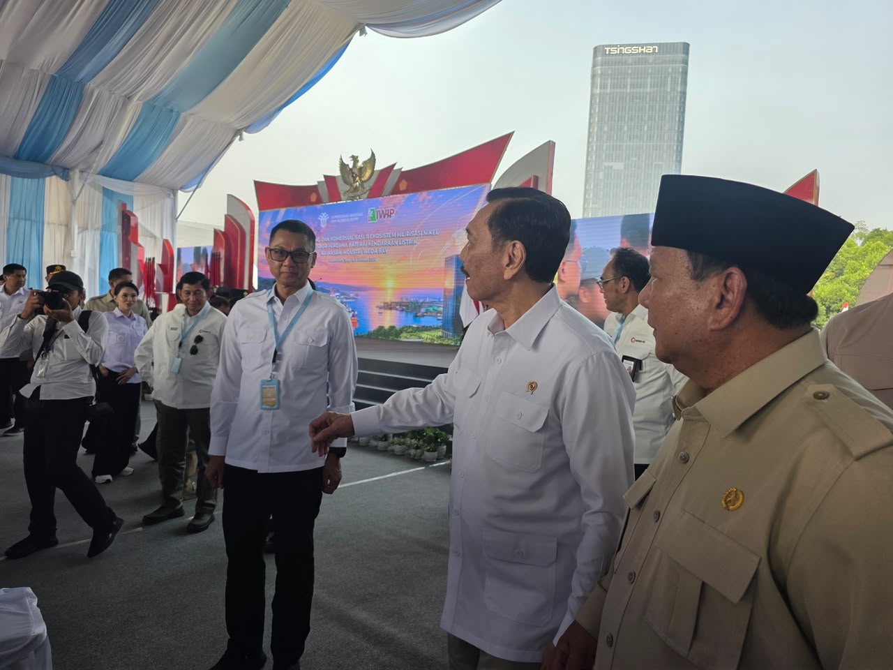 PLN Siagakan 18 Personel dan 3 UPS di Weda Bay saat Kunjungan Presiden Prabowo