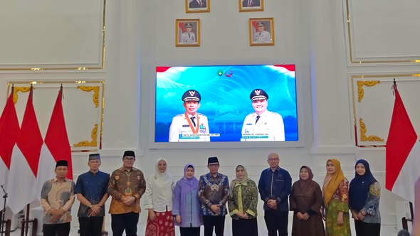 Wali Kota Bengkulu Dedy Wahyudi Dukung Akreditasi RSUD HD, Hadiri Ramah Tamah Tim Surveior