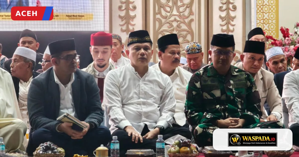 Wakili Kapolda Aceh, Dirintelkam Hadiri Pembukaan Muzakarah Internasional Ulama Tauhid Sufi II di Banda Aceh