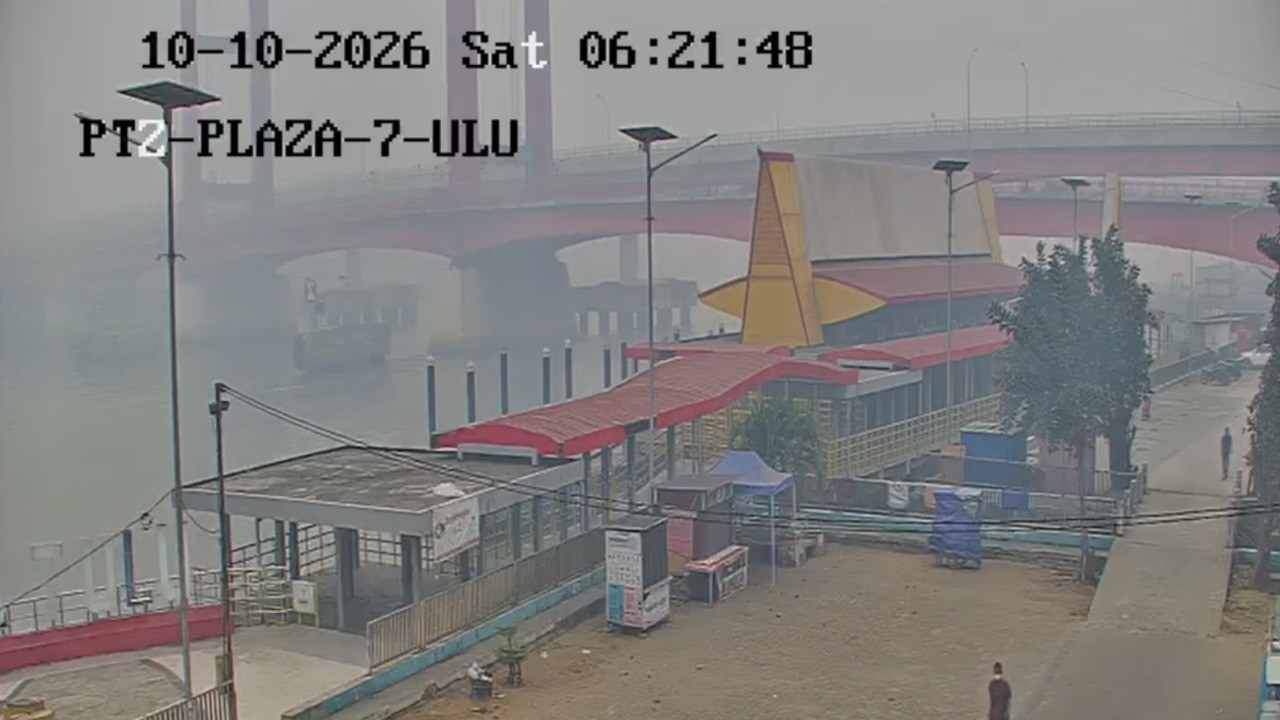 Kabut Asap Masih Selimuti Palembang, Kualitas Udara Pagi Ini Tembus 361 AQI Kategori Berbahaya