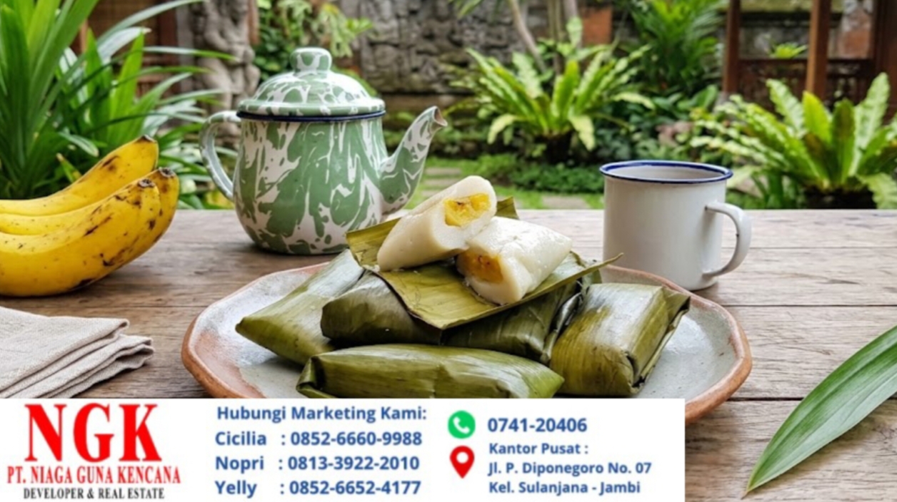 Resep Nagasari Pisang, Kue Basah Tradisional Bungkus Daun Pisang yang Manis dan Lembut