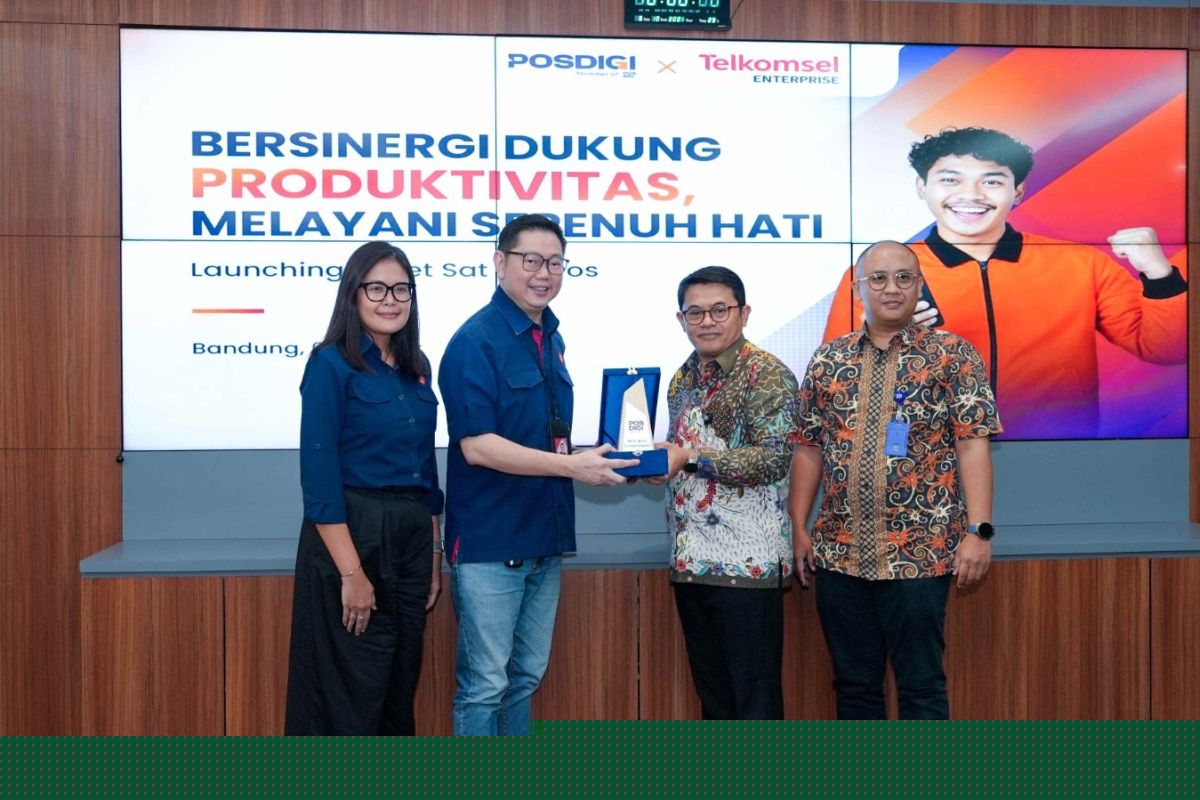 Telkomsel dan PosDigi Luncurkan Paket Sat Set Pos untuk 200.000 Agen Pos di Kepri dan Seluruh Indonesia