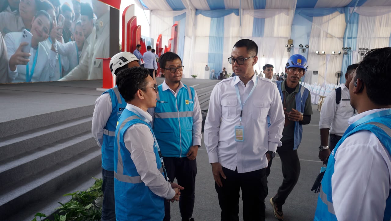 PLN Siagakan 18 Personel dan Tiga Unit UPS untuk Kunjungan Presiden di IWIP Halmahera Tengah